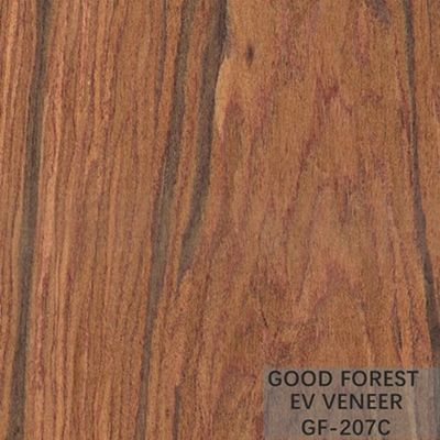 Direkayasa Veneer Santos Rose Wood Crown Cut Layanan Disesuaikan