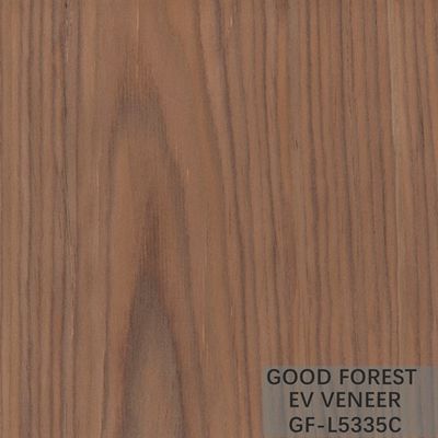Direkayasa Veneer Santos Rose Wood Crown Cut Layanan Disesuaikan