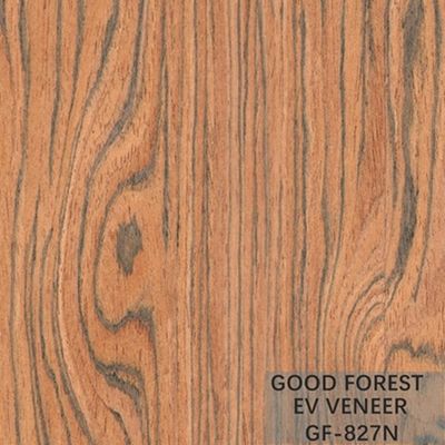 Direkayasa Veneer Santos Rose Wood Crown Cut Layanan Disesuaikan