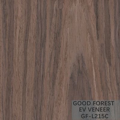Direkayasa Veneer Santos Rose Wood Crown Cut Layanan Disesuaikan