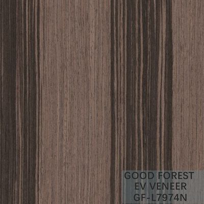 Direkayasa Veneer Dark Vine Sliced ​​Cut Technics Lurus Grain