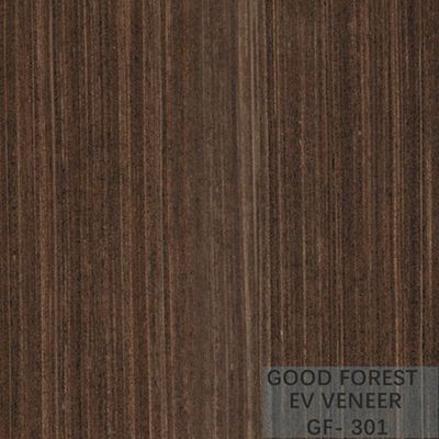 Direkayasa Veneer Wenge Lati Kayu Top A / B Grade Disesuaikan