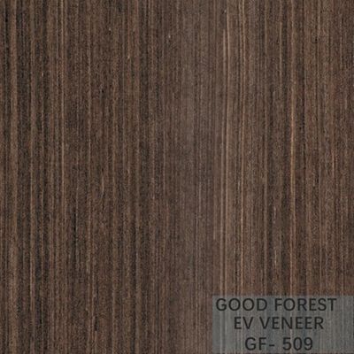 Direkayasa Veneer Wenge Lati Kayu Top A / B Grade Disesuaikan
