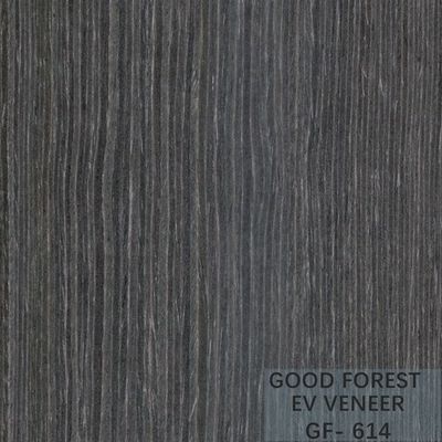 Hotel Direkayasa Veneer Kayu Aprikot Lembar Veneer Kayu Hitam