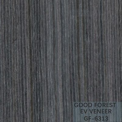 Hotel Direkayasa Veneer Kayu Aprikot Lembar Veneer Kayu Hitam