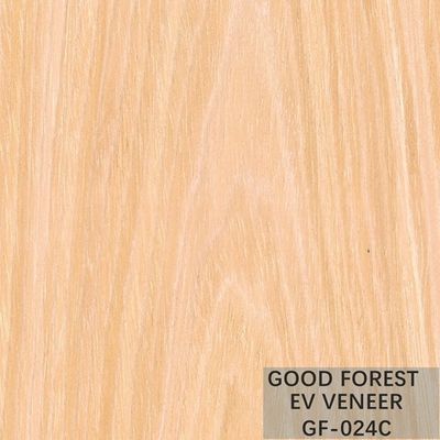 Aprikot Veneer Kayu Direkayasa Ulang Kuning Untuk Wajah Kabinet