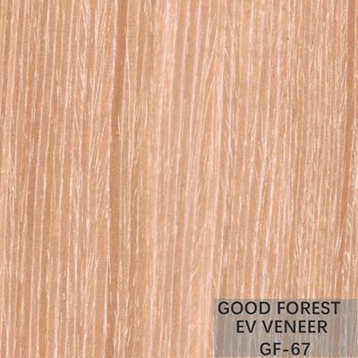 Aprikot Veneer Kayu Direkayasa Ulang Kuning Untuk Wajah Kabinet
