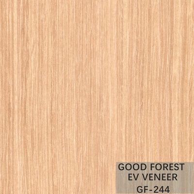 Aprikot Veneer Kayu Direkayasa Ulang Kuning Untuk Wajah Kabinet