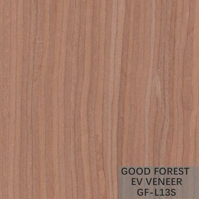 OEM American Cherry Engineered Wood Veneer Recomposed Vertical Grain