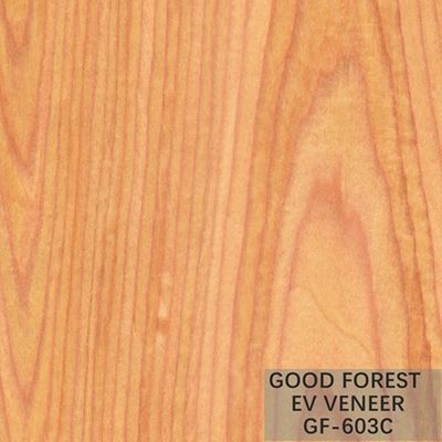 Mebel ODM Direkayasa Kayu Veneere Crown Cut American Cherry Veneer
