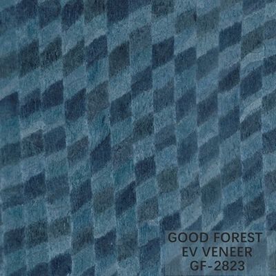 EV Veneer Kayu Berwarna Tekstur Tidak Teratur Panel Veneer Kayu Hias Mutiara