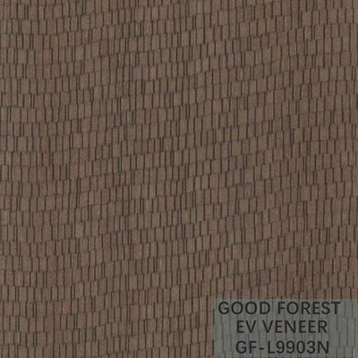 EV Veneer Kayu Berwarna Tekstur Tidak Teratur Panel Veneer Kayu Hias Mutiara