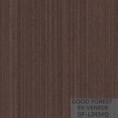 Lembar Veneer Wenge yang Direkayasa Mengkomposisi Ulang Lembar Veneer Kayu Gelap