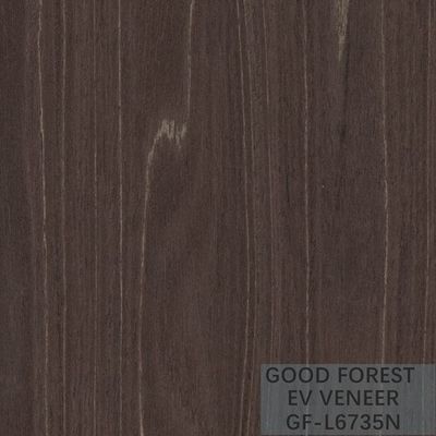 Lembar Veneer Wenge yang Direkayasa Mengkomposisi Ulang Lembar Veneer Kayu Gelap