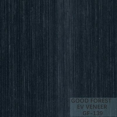Lembar Veneer Wenge yang Direkayasa Mengkomposisi Ulang Lembar Veneer Kayu Gelap