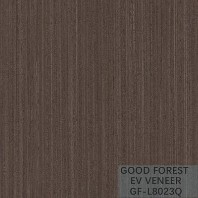 Lembar Veneer Wenge yang Direkayasa Mengkomposisi Ulang Lembar Veneer Kayu Gelap