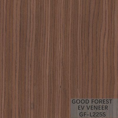 Panel Veneer Kayu Kustom Direkayasa Tekstur Tidak Teratur Untuk Dekorasi ISO