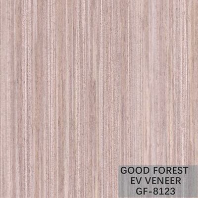 Panel Veneer Kayu Kustom Direkayasa Tekstur Tidak Teratur Untuk Dekorasi ISO