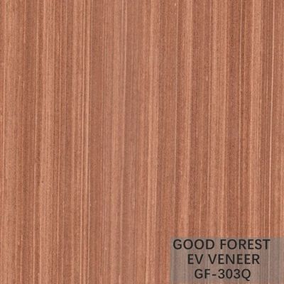 Panel Veneer Kayu Kustom Direkayasa Tekstur Tidak Teratur Untuk Dekorasi ISO