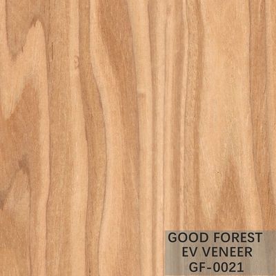 Panel Veneer Kayu Kustom Direkayasa Tekstur Tidak Teratur Untuk Dekorasi ISO