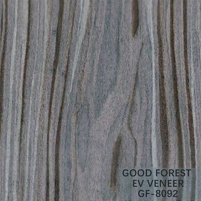 Panel Veneer Kayu Kustom Direkayasa Tekstur Tidak Teratur Untuk Dekorasi ISO
