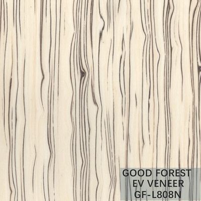 Panel Veneer Kayu Kustom Direkayasa Tekstur Tidak Teratur Untuk Dekorasi ISO