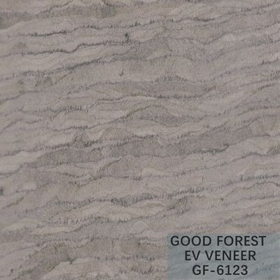 Panel Veneer Kayu Kustom Direkayasa Tekstur Tidak Teratur Untuk Dekorasi ISO