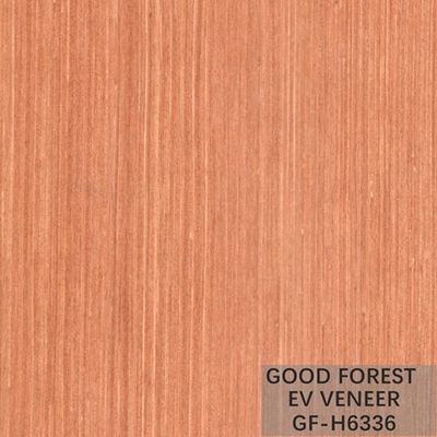 Panel Veneer Kayu Kustom Direkayasa Tekstur Tidak Teratur Untuk Dekorasi ISO