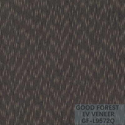 Panel Veneer Kayu Kustom Direkayasa Tekstur Tidak Teratur Untuk Dekorasi ISO