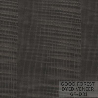 OEM Dicelup ASH Grey Veneer Crown Cut / Grain Tekstur Lurus / Tidak Teratur