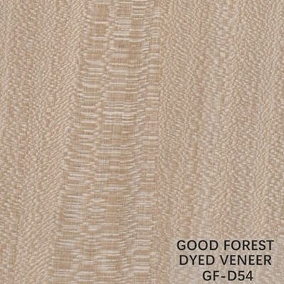 Lembar Veneer Dicelup Warna Nicewood Untuk Pelapis Dinding / Furnitur