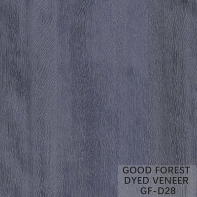 Lembar Veneer Dicelup Warna Nicewood Untuk Pelapis Dinding / Furnitur