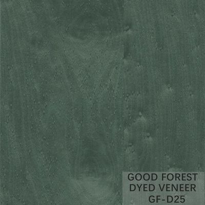 OEM Birds Eye Dyed Wood Veneer Kustomisasi Warna Burl Grain