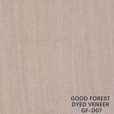Lantai Veneer Kayu Dicelup / Veneer Kayu Lapis Wenge Warna Coklat