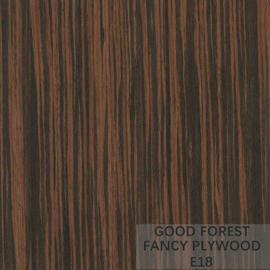 ODM Fancy Plywood Board Panel Kayu Lapis Veneer Ebony Disesuaikan