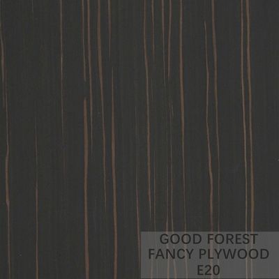 ODM Fancy Plywood Board Panel Kayu Lapis Veneer Ebony Disesuaikan