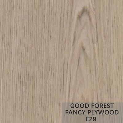 Lemari Pakaian Kayu Lapis Walnut Veneer Mewah Papan Panel Walnut Disesuaikan