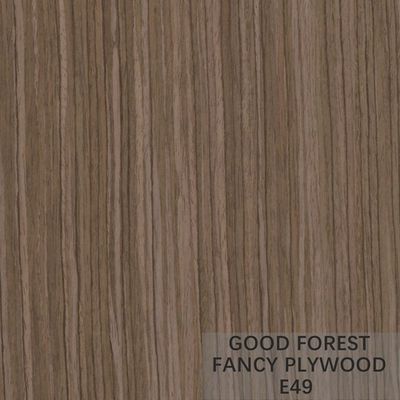 Lemari Pakaian Kayu Lapis Walnut Veneer Mewah Papan Panel Walnut Disesuaikan