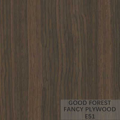 Lemari Pakaian Kayu Lapis Walnut Veneer Mewah Papan Panel Walnut Disesuaikan