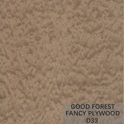 Papan Kayu Lapis Burl Veneer Khusus Veneer Saluran Akar Mewah