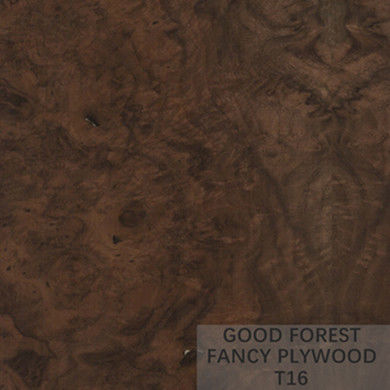 Papan Kayu Lapis Burl Veneer Khusus Veneer Saluran Akar Mewah