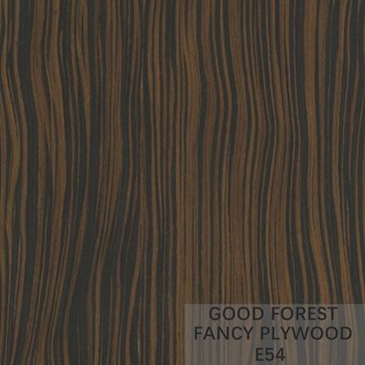 Papan Kayu Lapis Burl Veneer Khusus Veneer Saluran Akar Mewah
