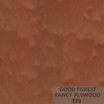 Papan Kayu Lapis Burl Veneer Khusus Veneer Saluran Akar Mewah