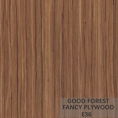 Fancy Santos Rosewood Veneer Sheets Dukungan Kayu Lapis Disesuaikan