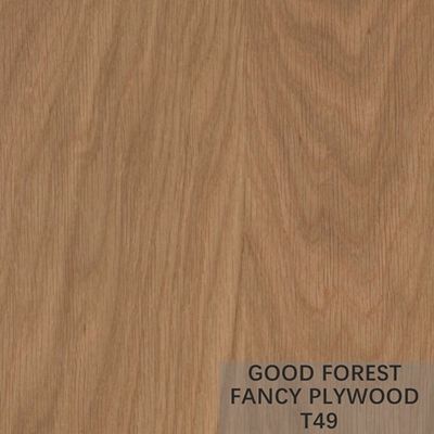 Fancy Plywood OAK Veneer Board Disesuaikan Untuk Penggunaan Lemari Pakaian