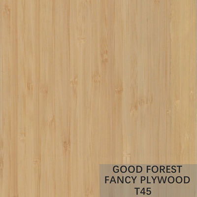 Lemari Papan Kayu Lapis Mewah Kayu Lapis Veneer Bambu Alami yang Disesuaikan
