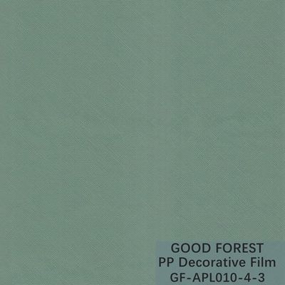 Film Dekoratif PP Disesuaikan 0,12-0,30mm Butir Matriks Seri Warna Murni