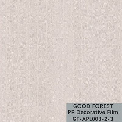 Film Dekoratif Polypropylene Jenis Butir Jalan Sutra yang Disesuaikan