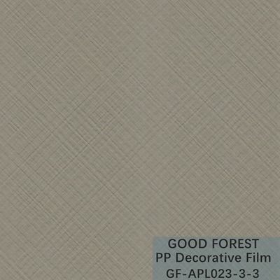 Film Bawah Polypropylene Murni Degradable Dengan Lapisan Tahan Abrasi