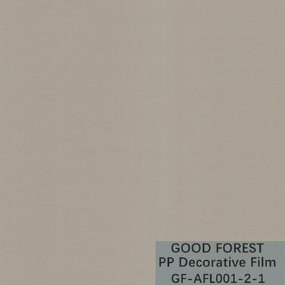 Kekerasan Film Dekoratif PP Kulit Merasa Tebal 0,12mm - 0,45mm